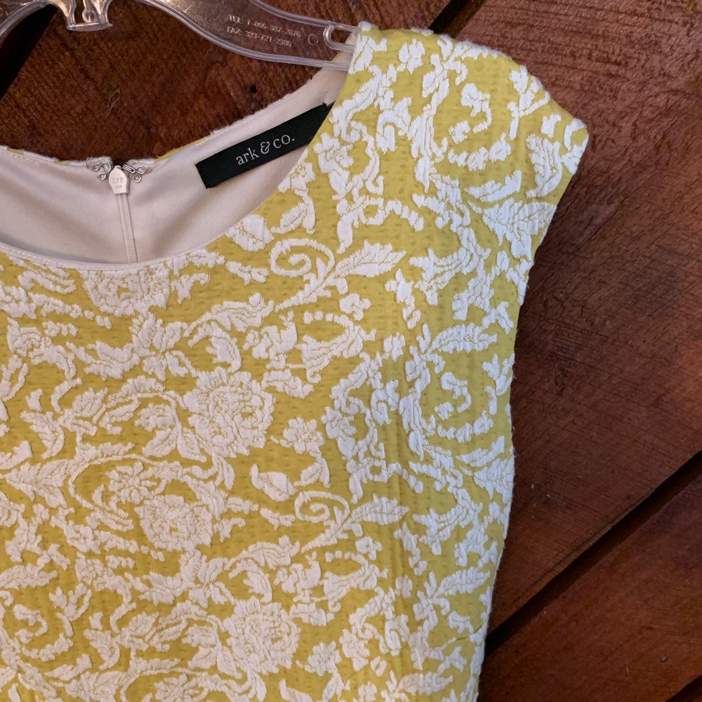 Vintage print Ark & Co. Floral Aline Dress Womens Small - Picture 7 of 9